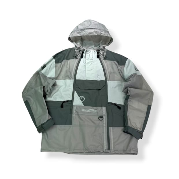 100 노스페이스 스팁테크 라이트레인 바람막이 자켓