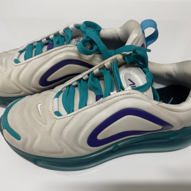 나이키 에어맥스 720 화이트&민트&퍼플 운동화 235m