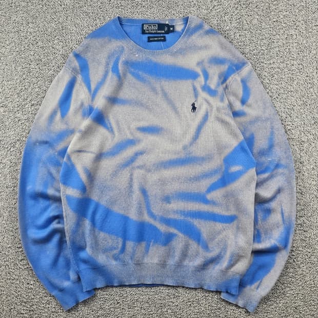 폴로랄프로렌 니트 스웨터 피마코튼 다잉 커스텀 ( M ) / 11762