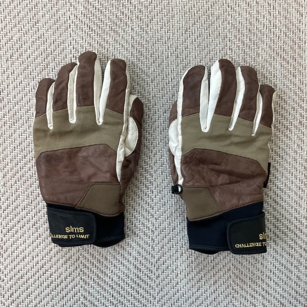 Slms 빈티지 레더 장갑 