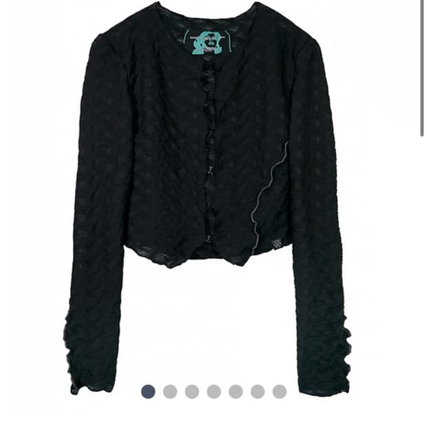 Mpq Distortion Cardigan w사이즈