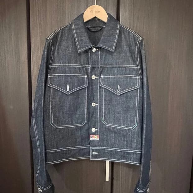 겐조 타이거 데님 재킷