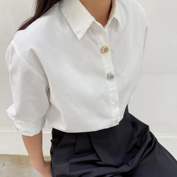 미크 버튼커버 (골드, 실버)