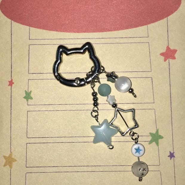 Cat Keyring