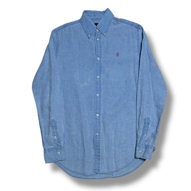 Polo Ralph Lauren 스카이블루 린넨 셔츠