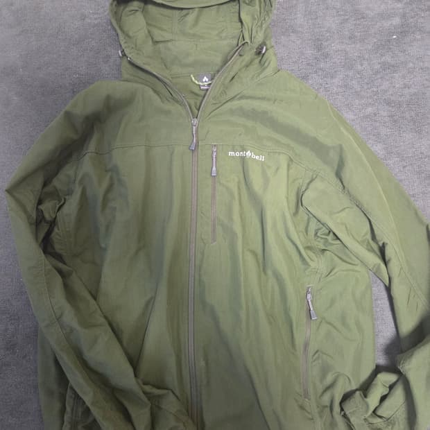 몽벨 OD 바람막이 다크그린 L