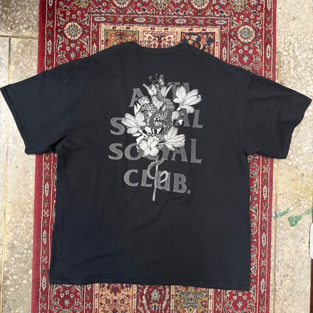 안티소셜소셜클럽 훗카이도 3M 리플렉티브 티셔츠 [ 110 ]