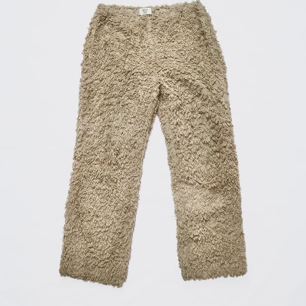 Maryam Nassir Zadeh FW16 fur pants
