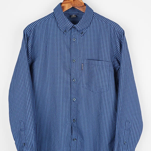 MONT-BELL gingham check shirt