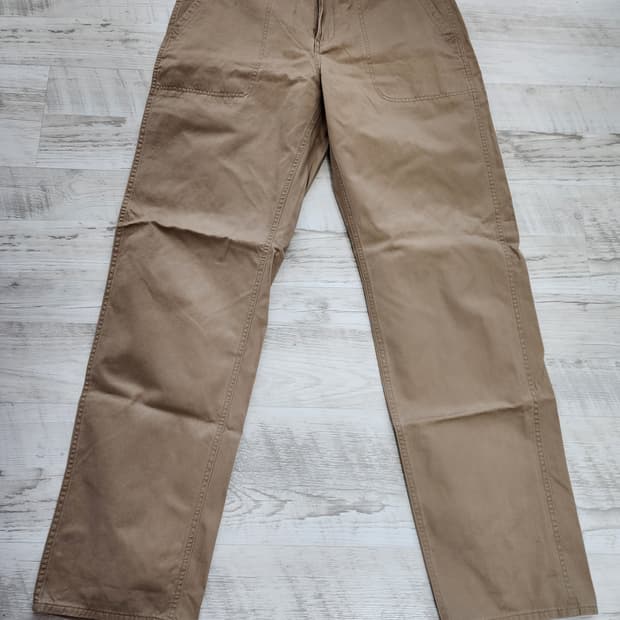 UNIQLO 유니클로 JWA 퍼티그 팬츠 팜 34인치 JW앤더슨 면 바지