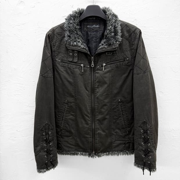 bareback realdress 레이스업 점퍼