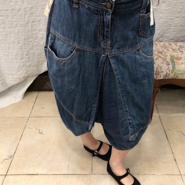 Balloon curve jeans
