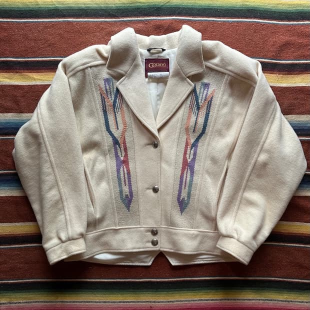 80s USA Vintage Western Chimayo Jacket