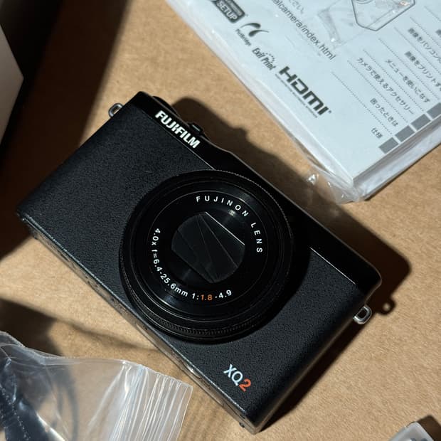 후지필름 XQ2 (한글지원) 블랙