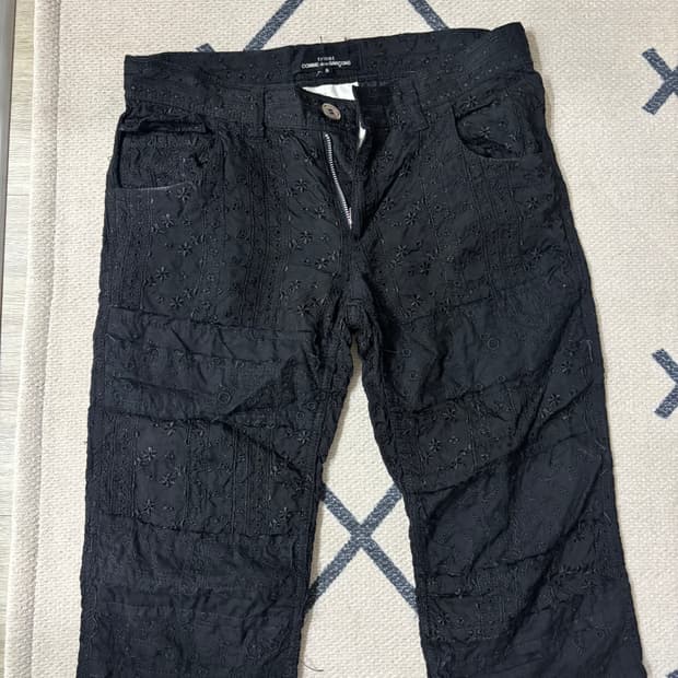 COMME des GARÇONS tricot cropped pants