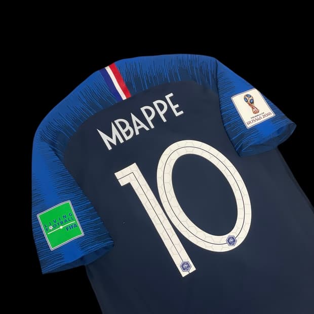 [어센틱] 18-20 프랑스 국대 홈 킬리안 음바페 유니폼 판매