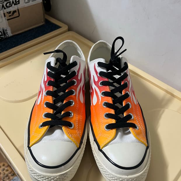 [285] 컨버스 플레임 화이트