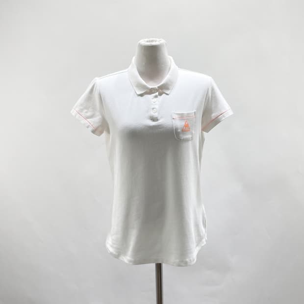 르꼬끄 여성스포츠반팔 카라 화이트 90