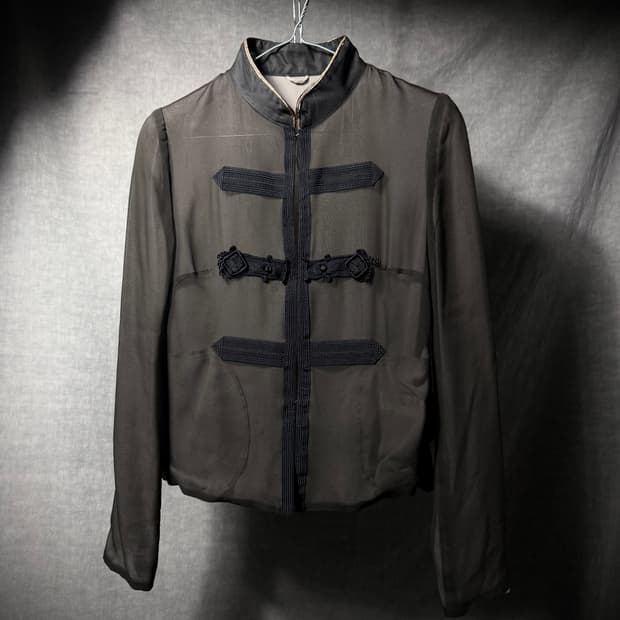SHARE SPIRIT Silk Napoleon Jacket  