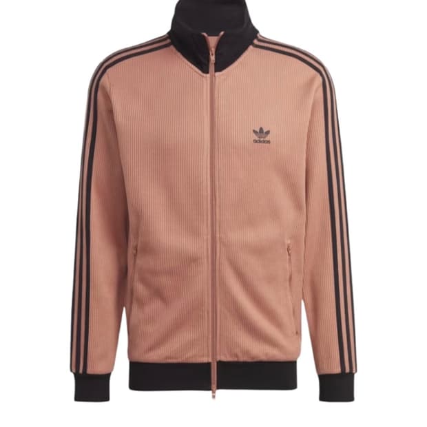 아디다스 아디컬러 클래식 와플 베켄바우어 트랙 자켓 클레이 스트라타