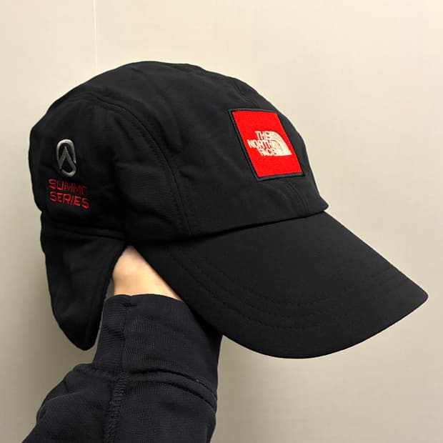 (L~XL)노스페이스 서밋 시리즈 나일론 기모 트루퍼햇 모자