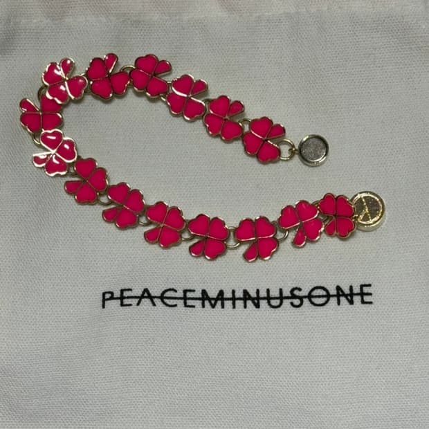 피스마이너스원 클로버 브레이슬릿 S사이즈