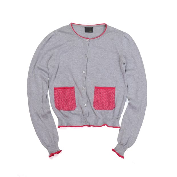 펜디 Fendi Logo Pocket Cardigan