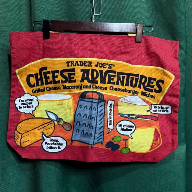 트레이더조 치즈 에코백