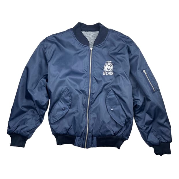 suntory boss 양면 ma-1 뽀글이