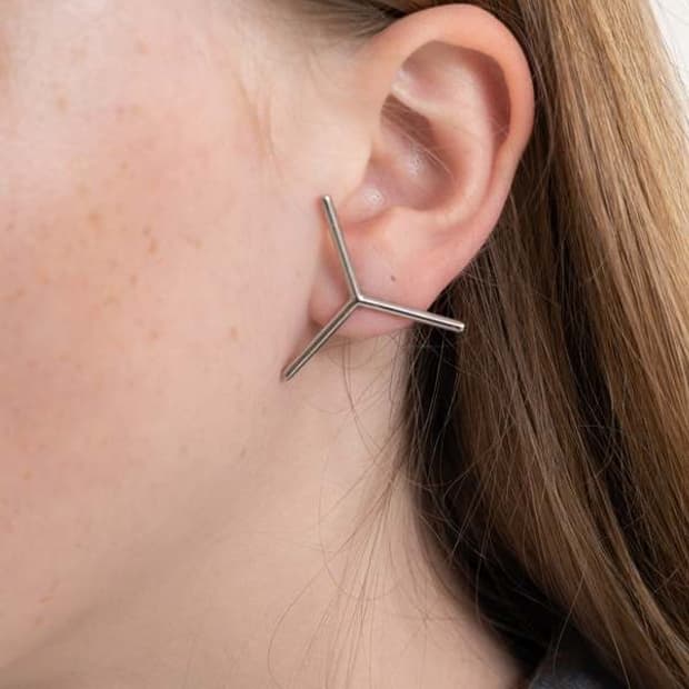 와이프로젝트 Y 스터드 이어링