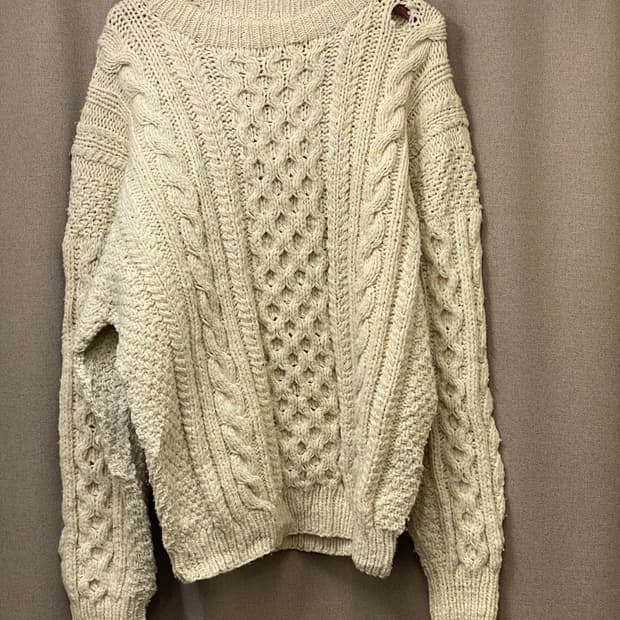 빈티지 헤비 니트