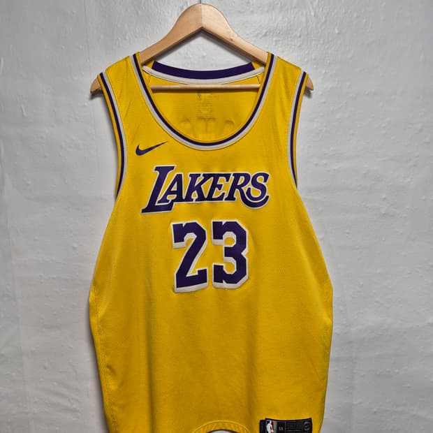 *무료배송*나이키 LA레이커스 23번 르브론 제임스 XXL사이즈 농구져지