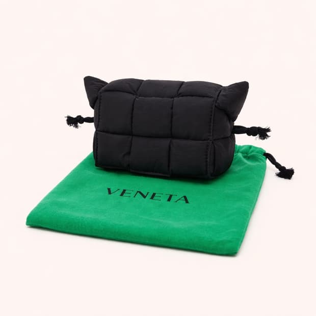 [S급] 보테가베네타 749877 패딩 카세트백 미니 판매합니다!!!