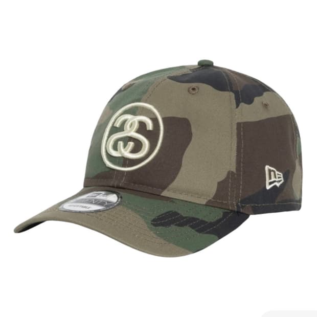 스투시 STUSSY / SS링크 우드랜드 카모캡 / OS