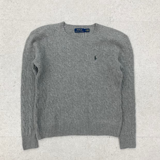 Polo 폴로 꽈배기 울니트