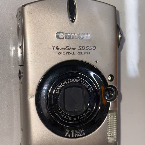 캐논 ixus750 골드 / powershotsd550 원희디카