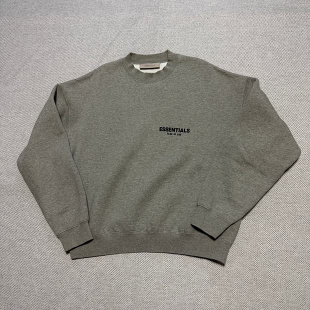 피어오브갓 에센셜 오버핏 크루넥 맨투맨