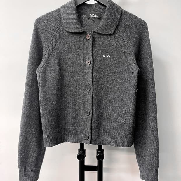 아페쎄 23f/w 캐시미어 제인 가디건