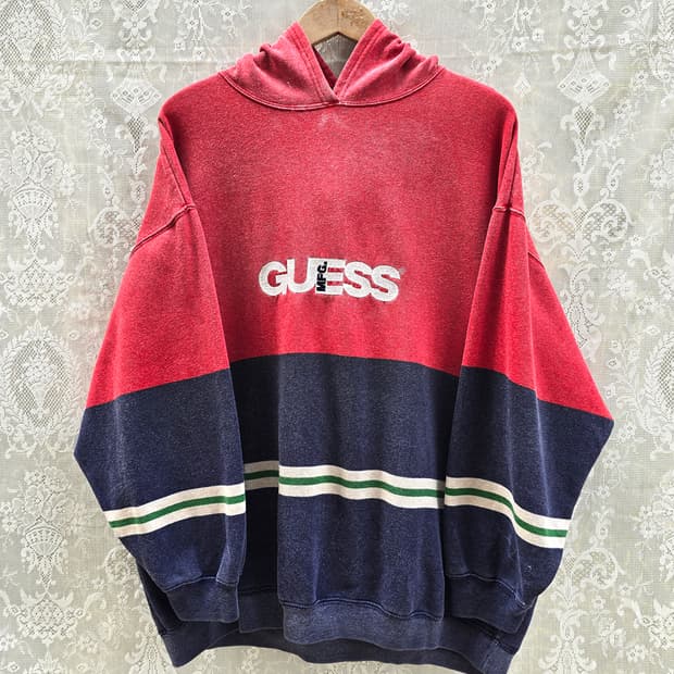 80s 게스 후드 (made in korea)