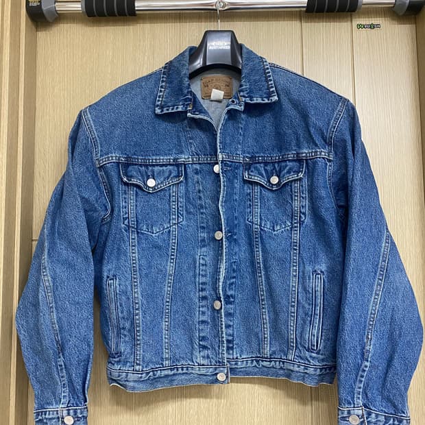 갭 데님 청자켓 빈티지