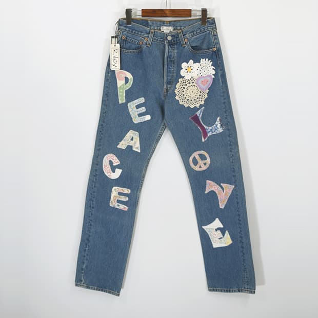 made in USA Levis 501 커스텀데님팬츠