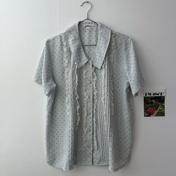 Japan dot blouse 도트블라우스