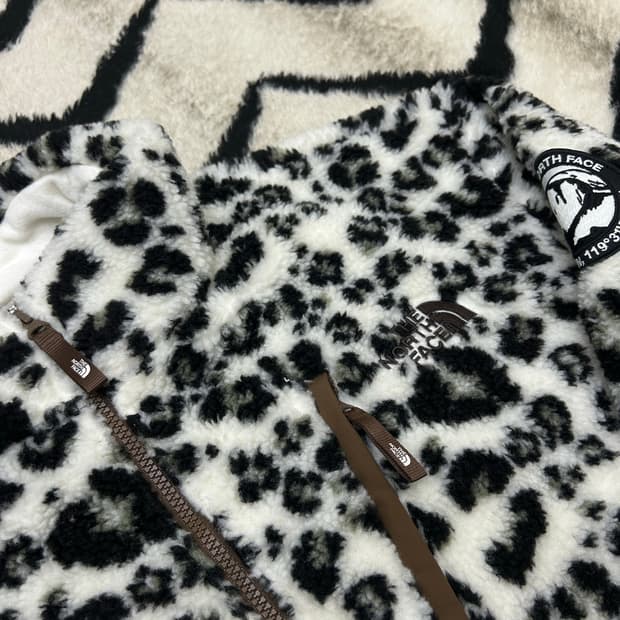 [2XL]노스페이스 리모 레오파드 플리스 자켓