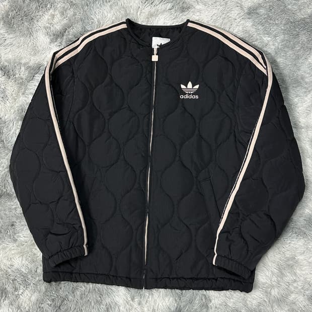 아디다스 오리지널스 퀄팅 깔깔이 점퍼 L