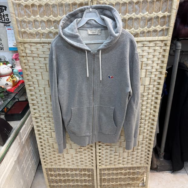 95 정품 메종키츠네 트리컬러 폭스 후드집업 팝니다