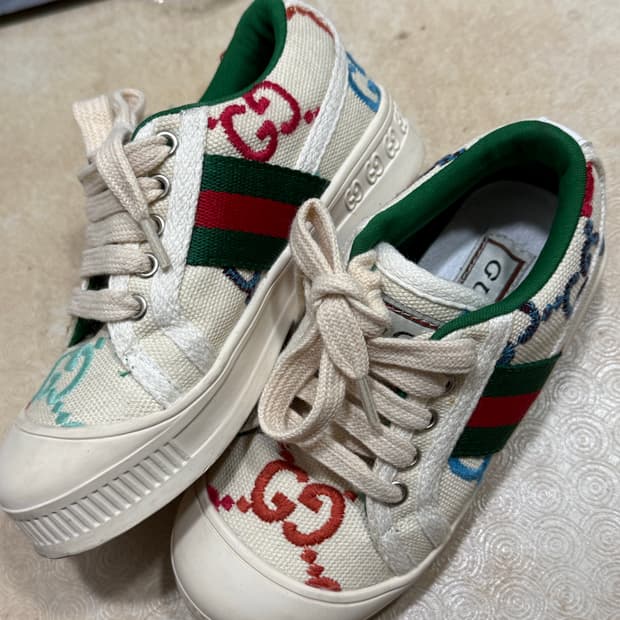 구찌 키즈 스니커즈