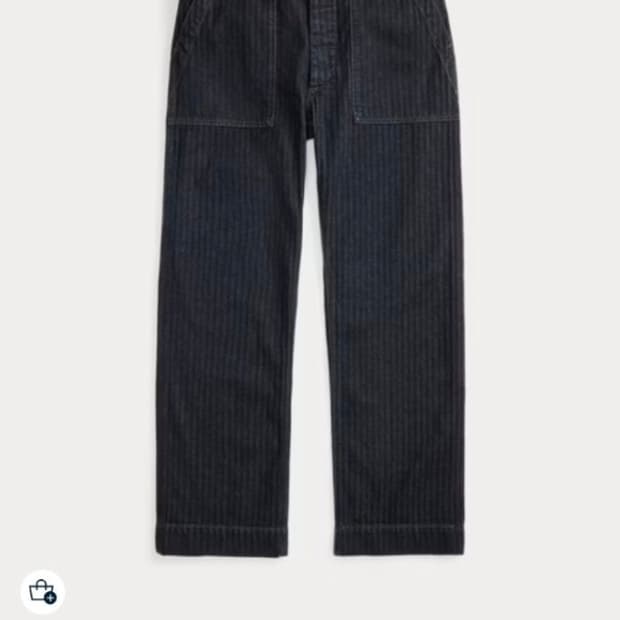 Rrl 인디고 헤링본팬츠 리미티드에디션 새상품