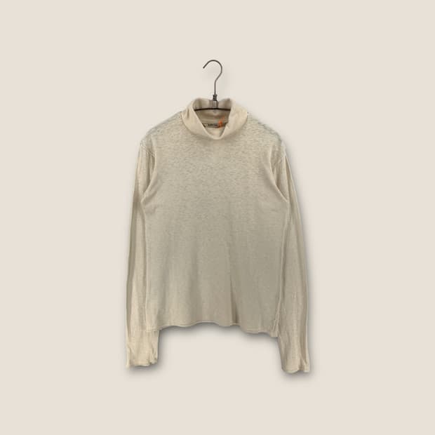 캐피탈 디테일 하이넥 롱슬리브