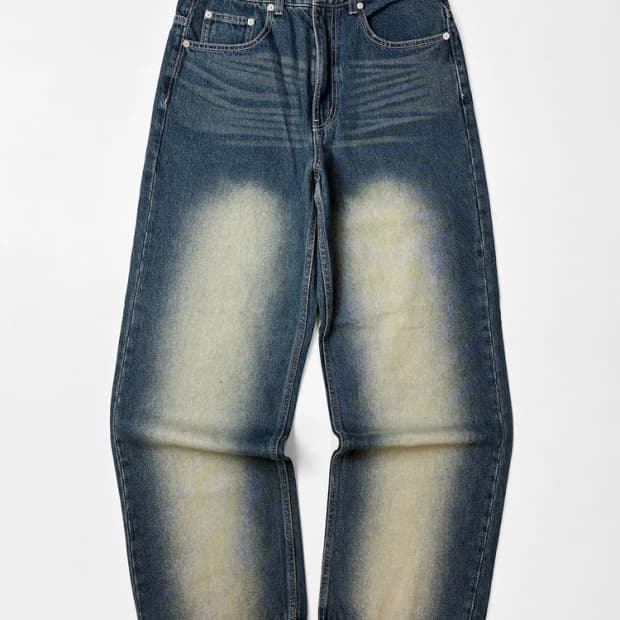 세터 24ss 브루클린 뉴트로 와이드 데님 팬츠 PN5457