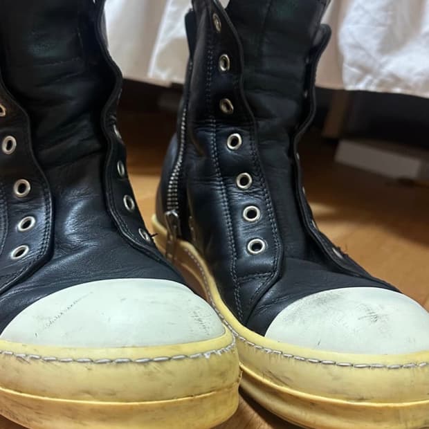 릭오웬스 라몬즈 하이탑